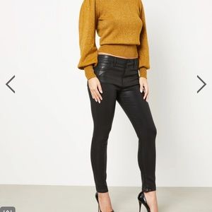 BCBGMaxAzria coated skinny jean size 25 NEW